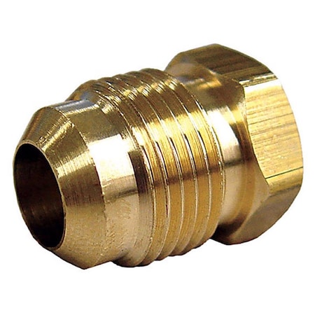 Homeplus+ ATC 3/8 in. Flare Brass Hex Plug 6JC120110701085